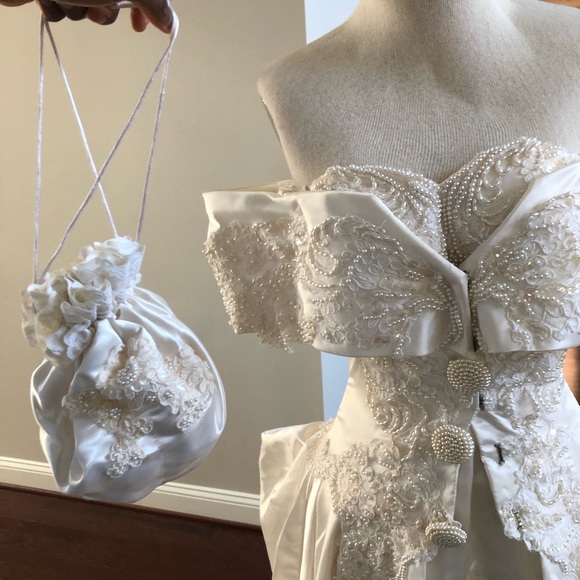 STUNNING CUSTOM DRESS SET/POUCH/SIZE XS - Picture 16 of 16